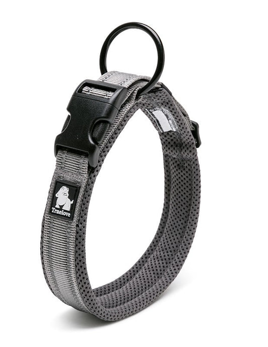 Heavy Duty Reflective Collar Grey XL - image1