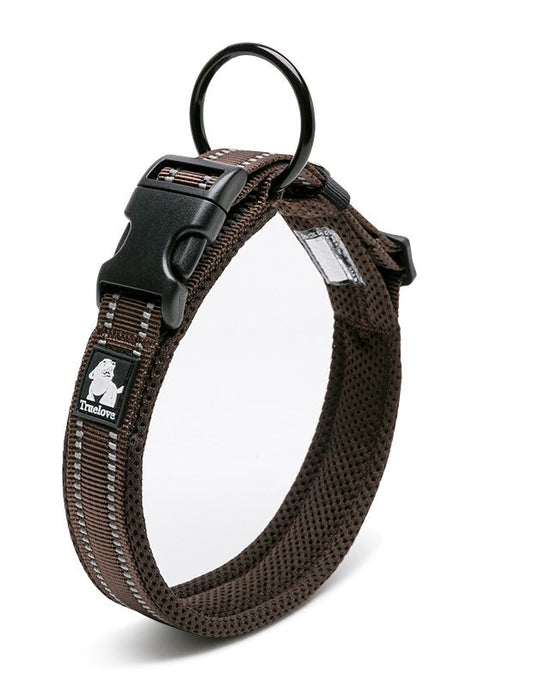 Heavy Duty Reflective Collar Brown 2XS - image1