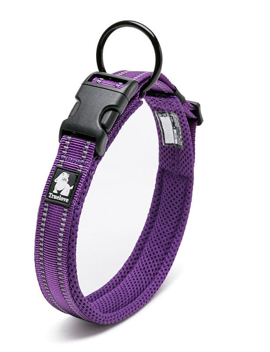 Heavy Duty Reflective Collar Purple 2XS - image1