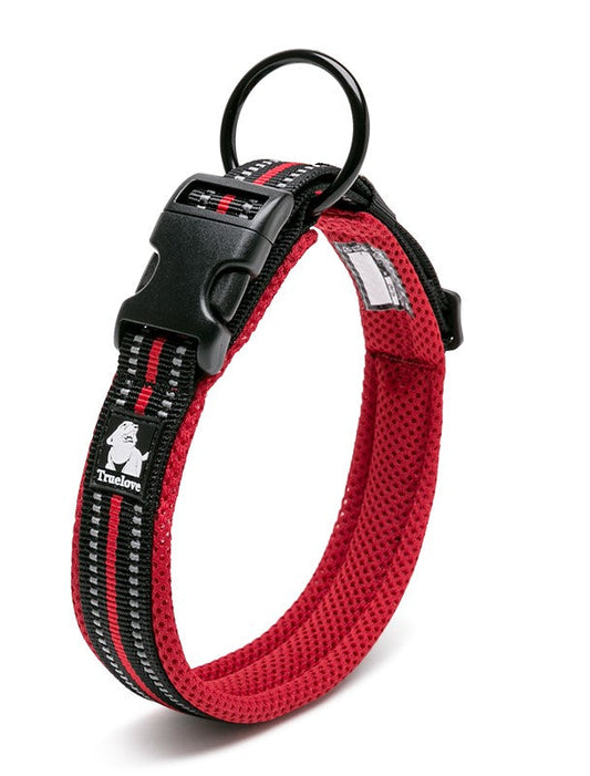 Heavy Duty Reflective Collar Red 2XS - image1