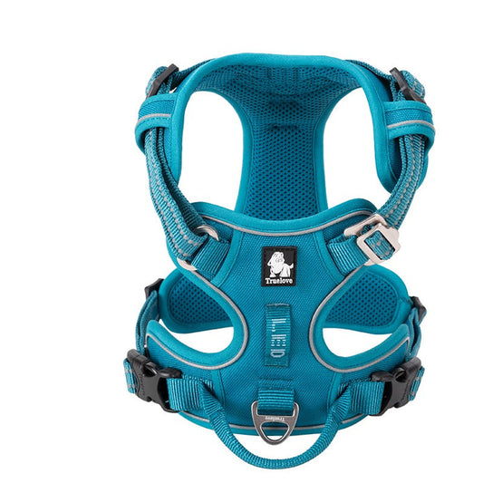 No Pull Harness Blue M - image1