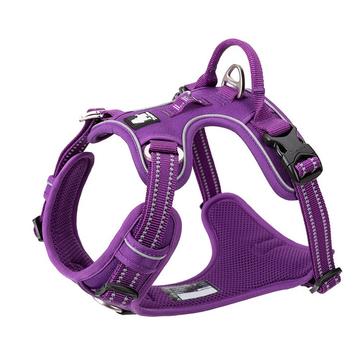 No Pull Harness Purple L - image2