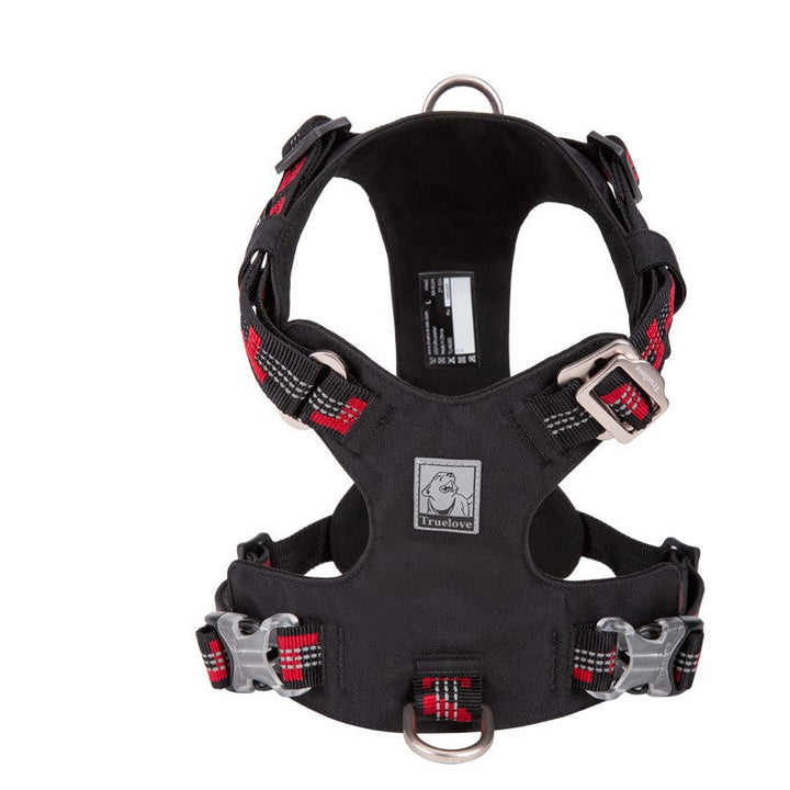 Lightweight 3M reflective Harness Black 2XS - image2