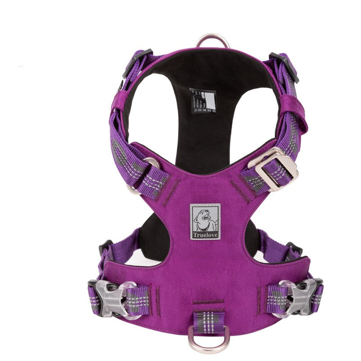 Lightweight 3M reflective Harness Purple 2XS - image2