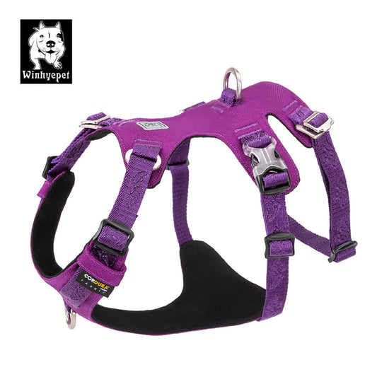 Whinhyepet Harness Purple L - image1