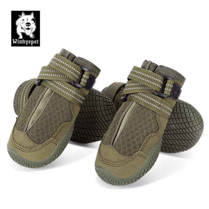 Whinhyepet Shoes Army Green Size 5 - image3