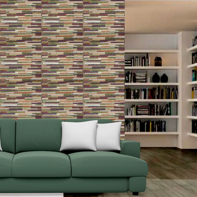 10PCS 3D Foam Patchwork Self Adhesive Home Wallpaper Panels 70 x 77cm - image1