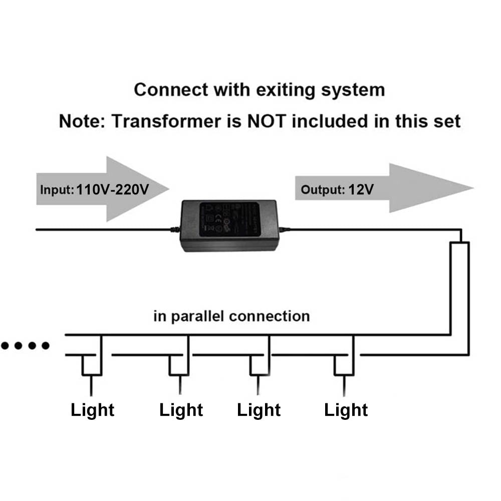 10PCS 12V LED Waterproof Outdoor Garden Spotlights Landscape Light Flood Lights - image4