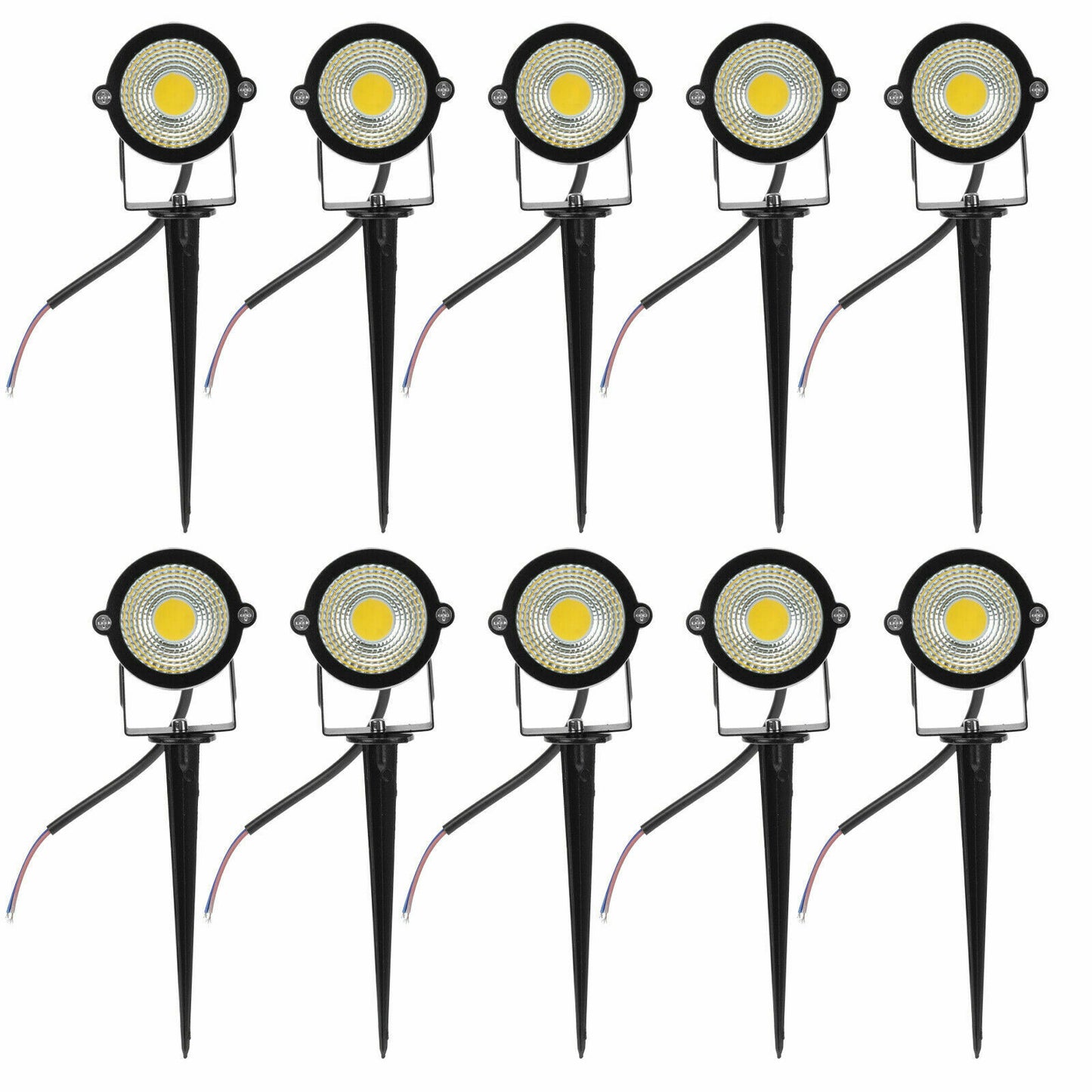 10PCS 12V LED Waterproof Outdoor Garden Spotlights Landscape Light Flood Lights - image8