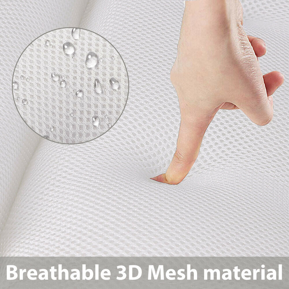 3D Spa Mesh Bath Pillow Neck Back Support Bathtub Tub Cushions - image8