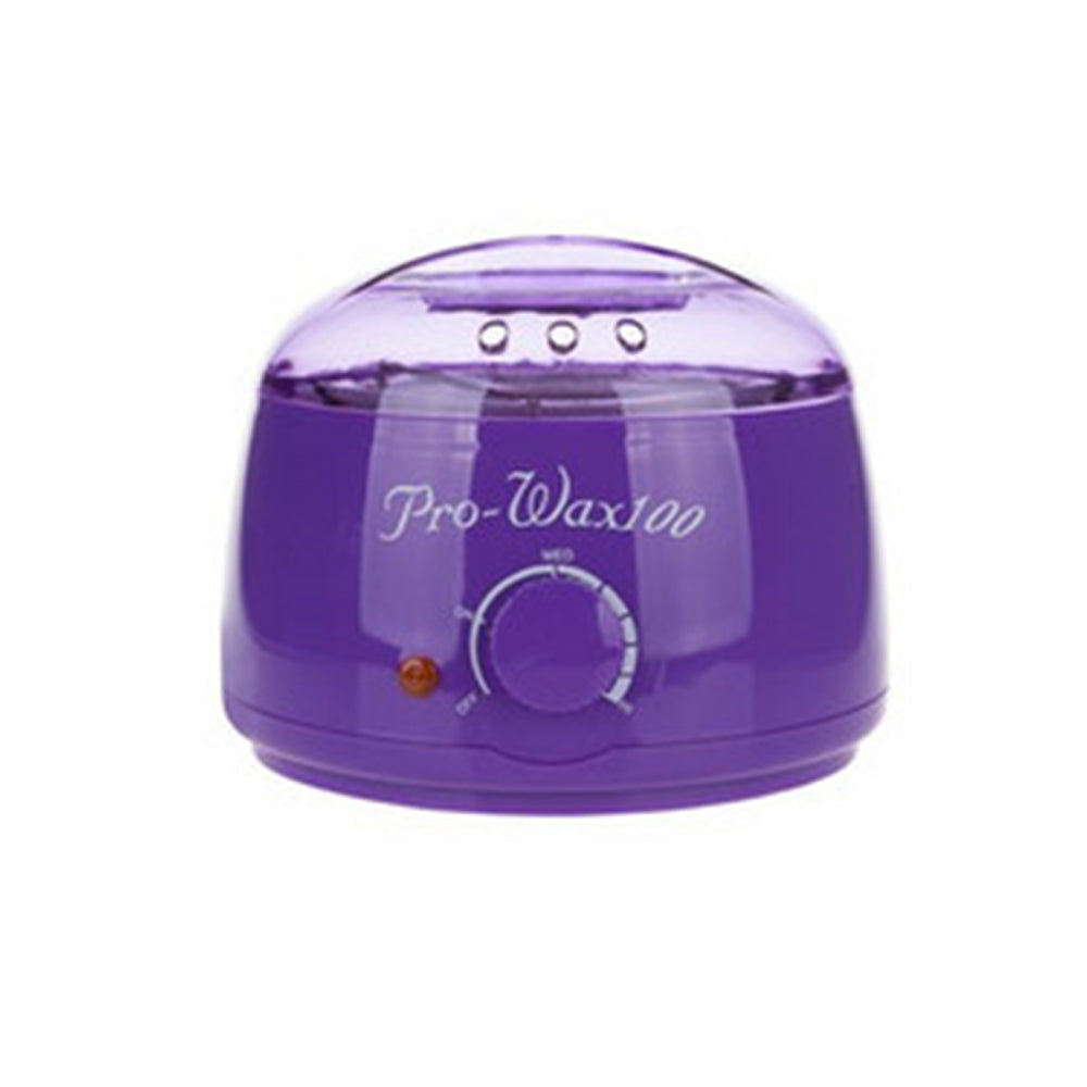 Wax Pot Heater 500ml Hard Wax Bean Removal kit Purple - image1