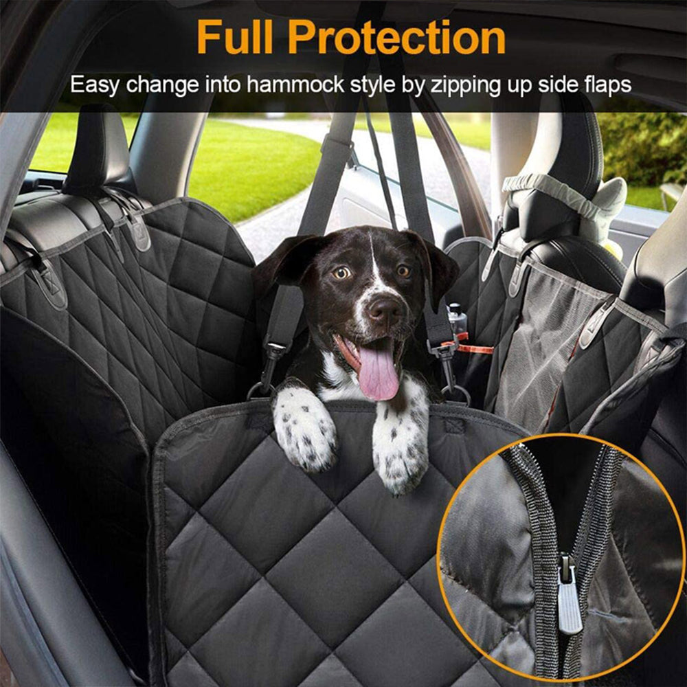 Premium Waterproof Pet Cat Dog Back Car Seat Cover Hammock Nonslip Protector Mat - image3