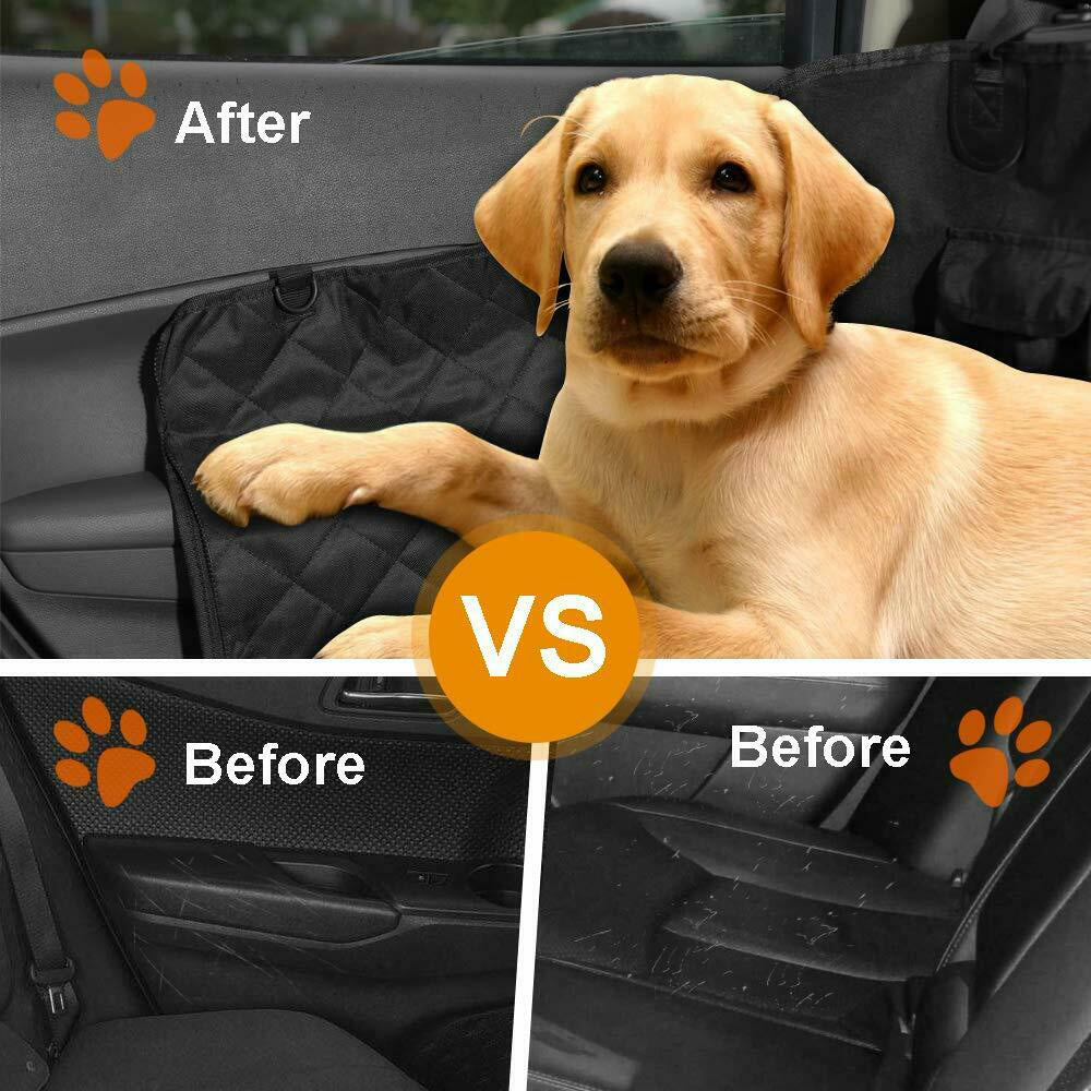 Premium Waterproof Pet Cat Dog Back Car Seat Cover Hammock Nonslip Protector Mat - image6