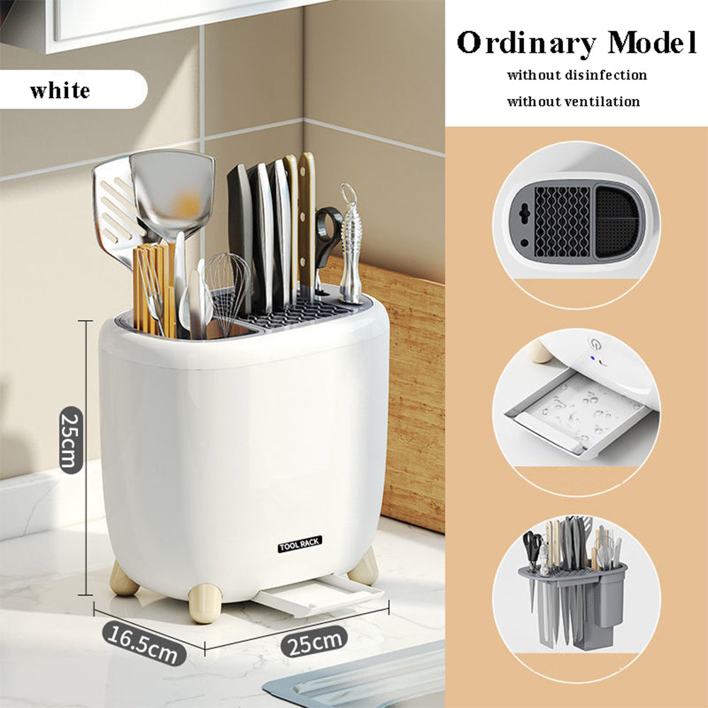 Knife Holder Multifunctional Household Drainage Knife Storage Rack Table Rack - image2