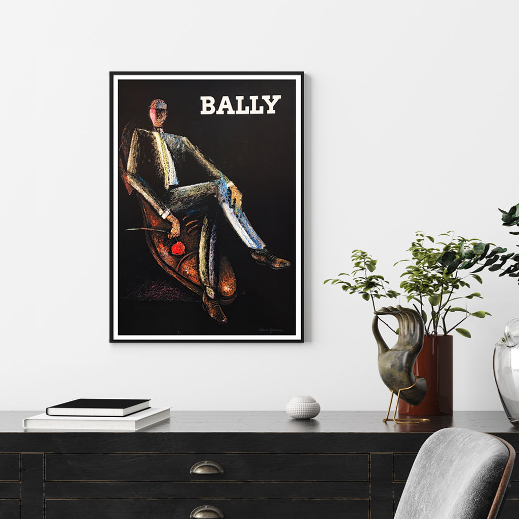 40cmx60cm Bally Man & Woman 2 Sets Black Frame Canvas Wall Art - image5