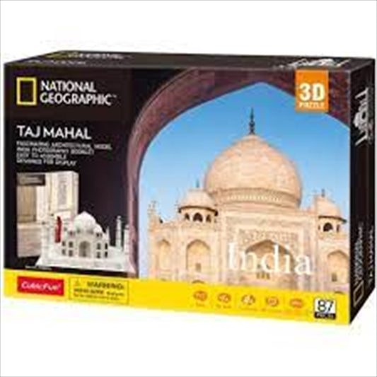 National Geographic - India Taj Mahal 3D Puzzle 87 Piece - image1