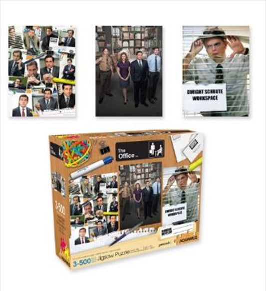 Office 500pc x 3 Puzzle Set - image1