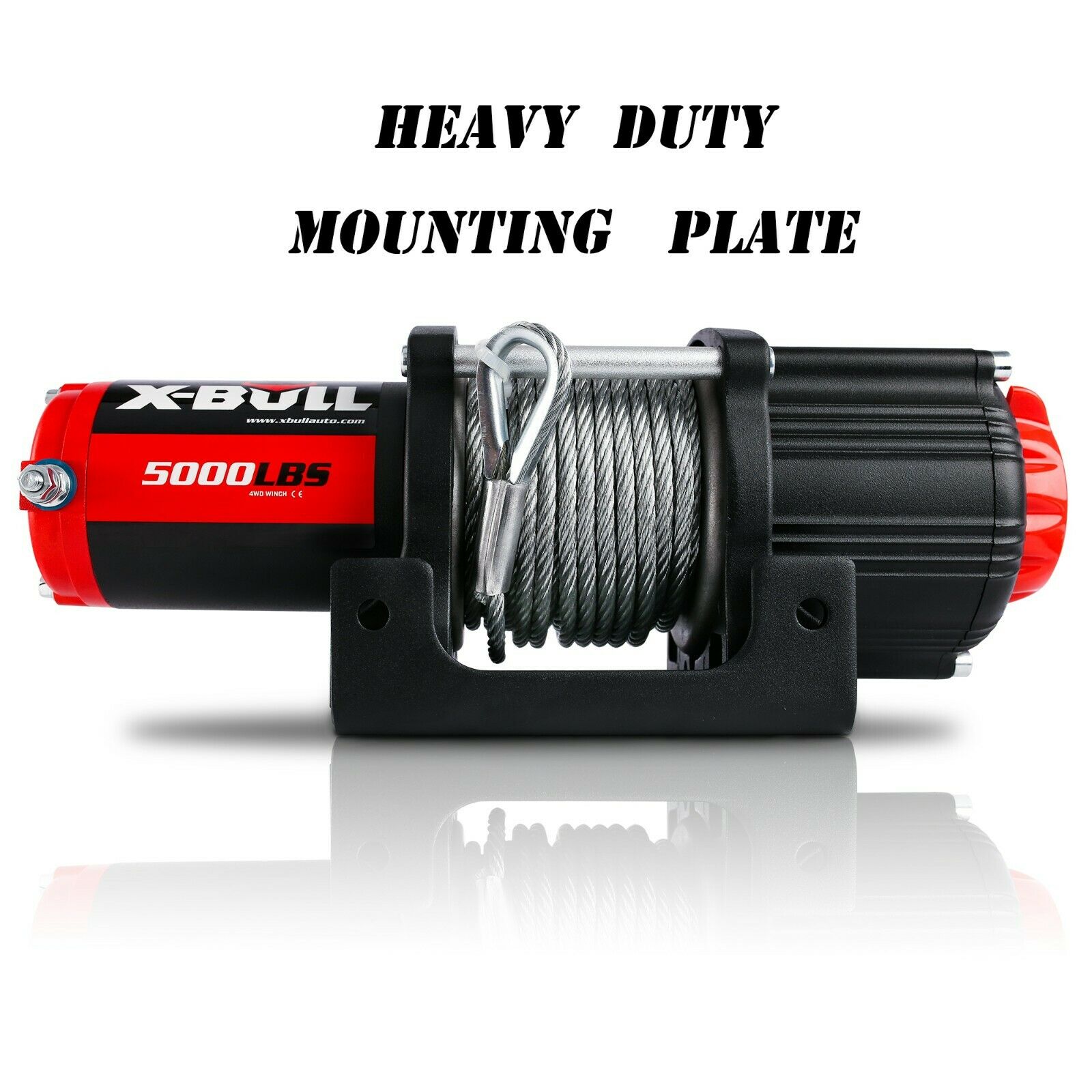 X-BULL Electric Winch 12V 5000LBS Wireless 15.2M Steel Cable ATV UTV 4WD Boat - image5