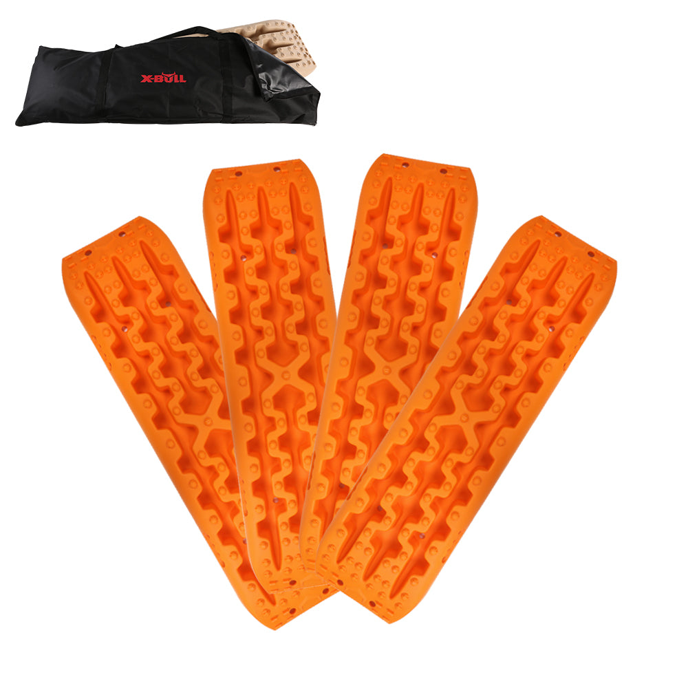 X-BULL Recovery tracks Sand 2 Pairs 4PC10T 4WD Sand / Snow / Mud Off-road Gen 3.0 - Orange - image1