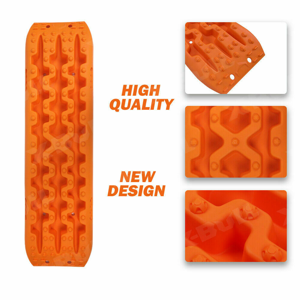 X-BULL Recovery tracks Sand 2 Pairs 4PC10T 4WD Sand / Snow / Mud Off-road Gen 3.0 - Orange - image4