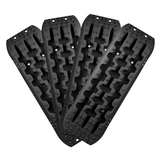 X-BULL Recovery Tracks Sand Track Mud Snow 2 pairs Gen 2.0 Accessory 4WD 4X4 - Black - image1