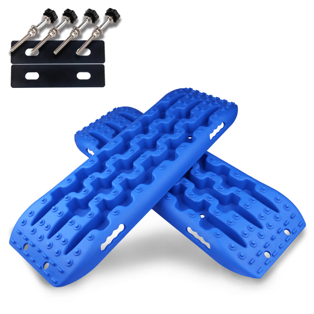 X-BULL Recovery tracks Sand Trucks Offroad With 4PCS Mounting Pins 4WDGen 2.0 - blue - image1