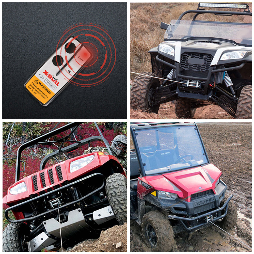 X-BULL 2x Wireless Winch Remote Control 12 Volt 150ft Handset Switch 4wd - image5