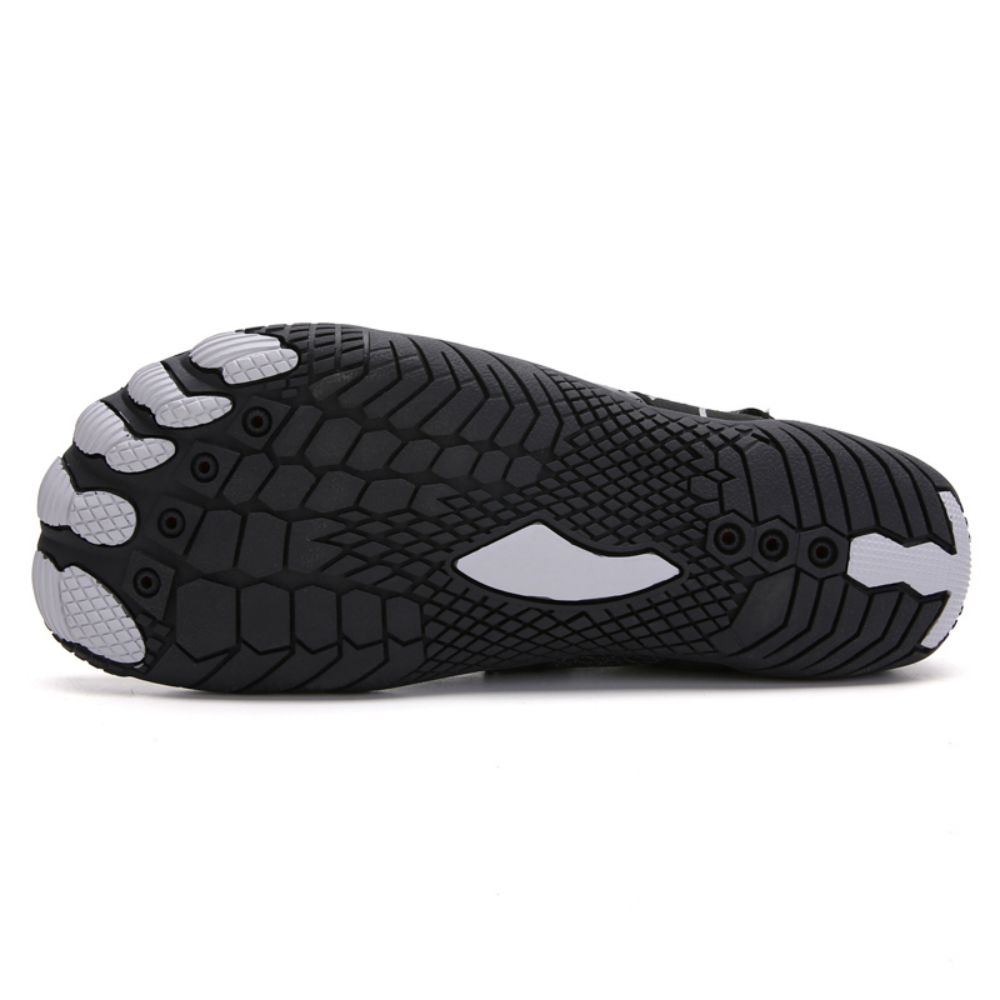 Men Women Water Shoes Barefoot Quick Dry Aqua Sports Shoes - Black Size EU36 = US3.5 - image5