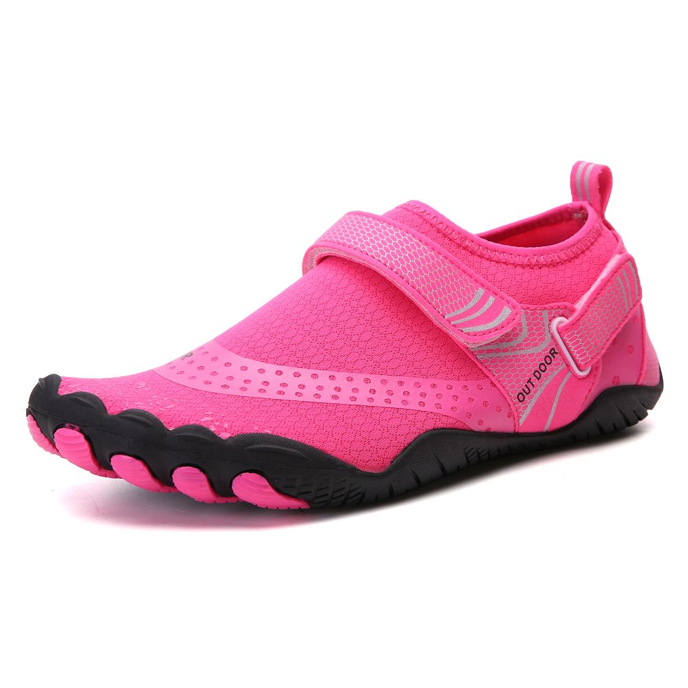 Women Water Shoes Barefoot Quick Dry Aqua Sports Shoes - Pink Size EU38 = US5 - image1