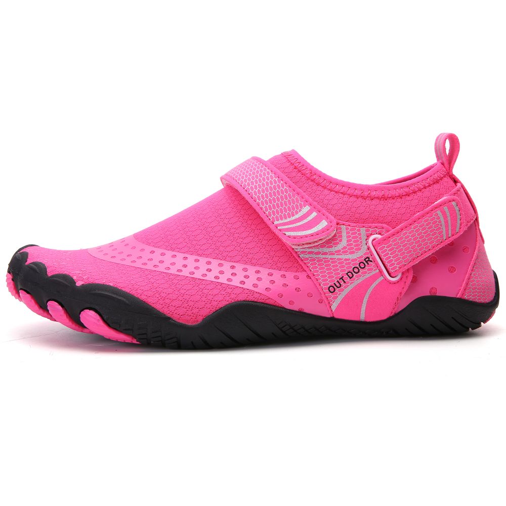 Women Water Shoes Barefoot Quick Dry Aqua Sports Shoes - Pink Size EU39 = US6 - image3