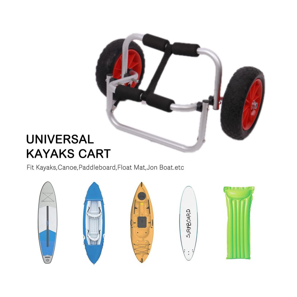 Kayak Boat Carrier Tote Trolley Cart Transport SUP Foldable Cart - image2