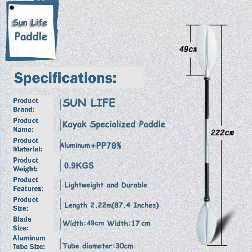 Adjustable Paddles For Kayak SUP Board Watersport - image3