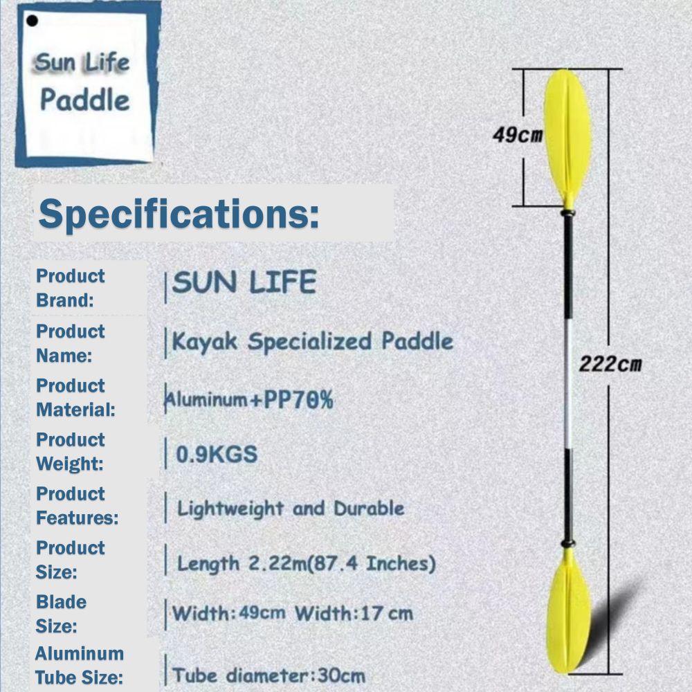 Adjustable Paddles For Kayak SUP Board Watersport - image3