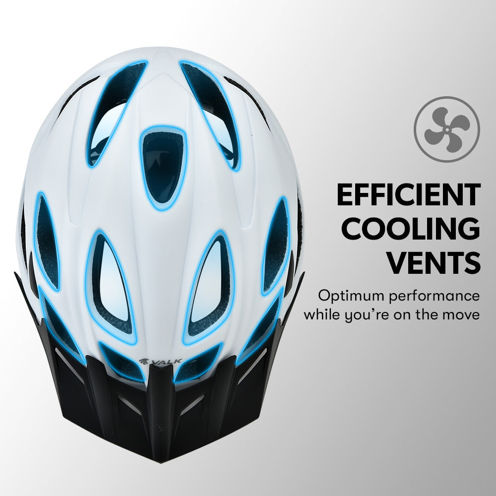 VALK Mountain Bike Helmet Large 58-61cm Bicycle MTB Cycling Safety Accessories - image5