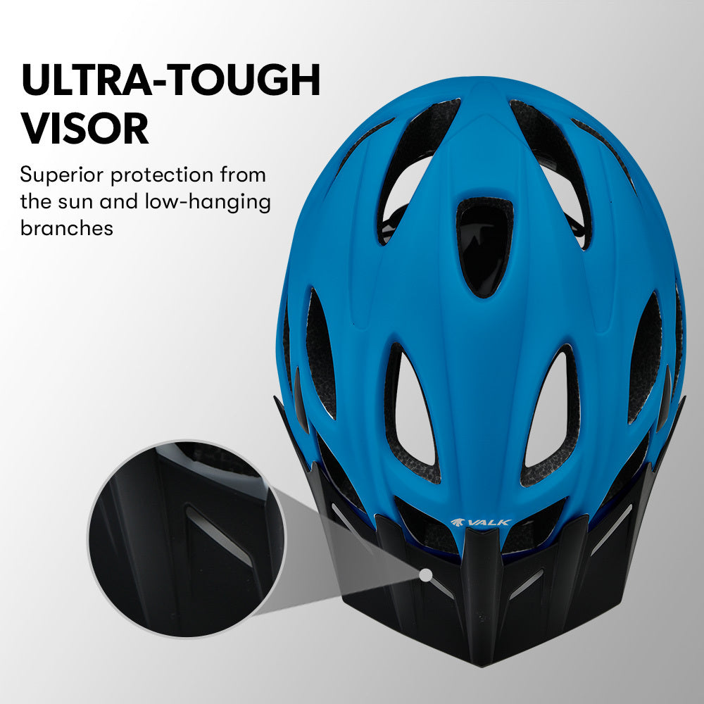 VALK Mountain Bike Helmet Small 54-56cm MTB Bicycle Cycling Safety Accessories - image7