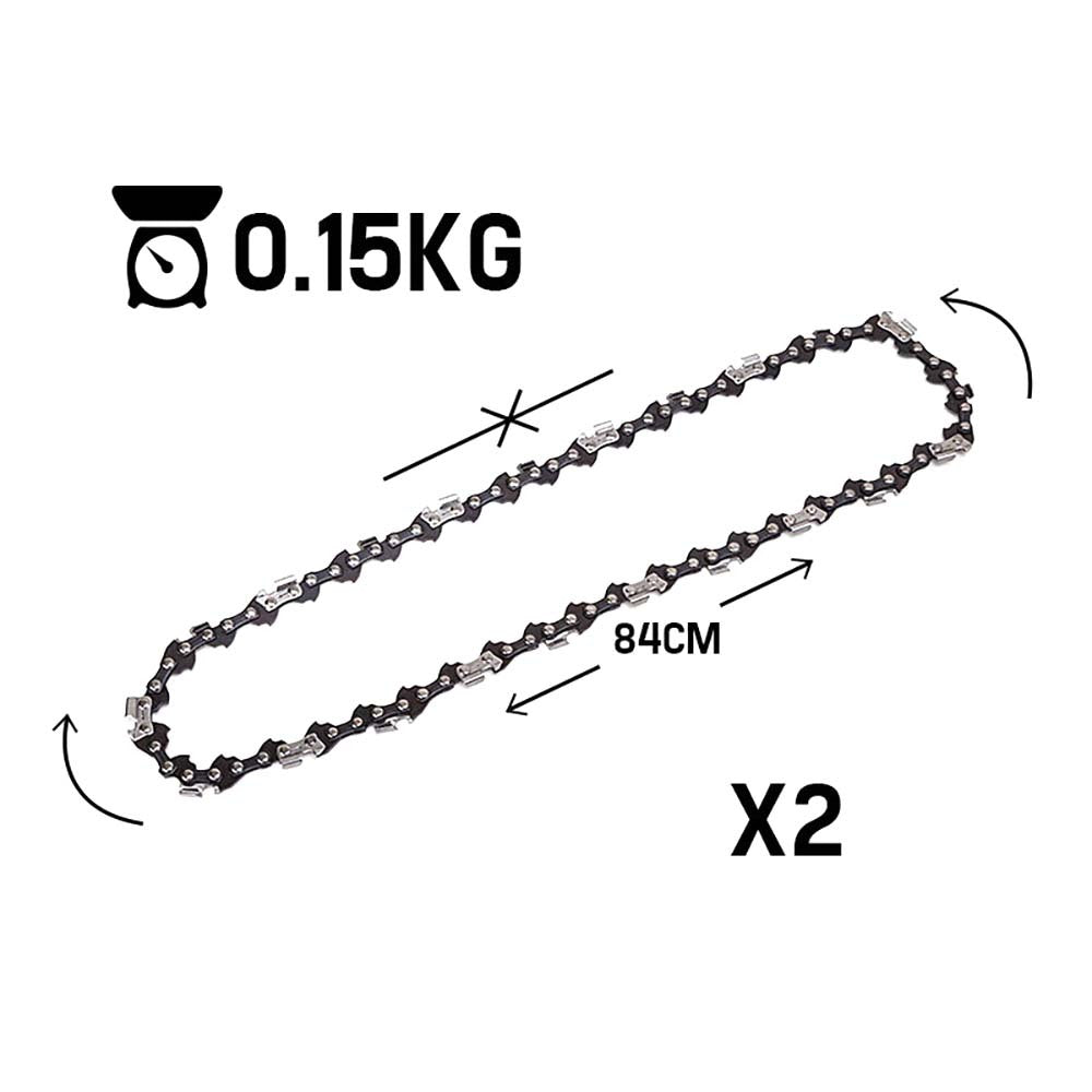 2 x 12 Baumr-AG Chainsaw Chain 12in Bar Spare Part Replacement Suits Pole Saws - image6