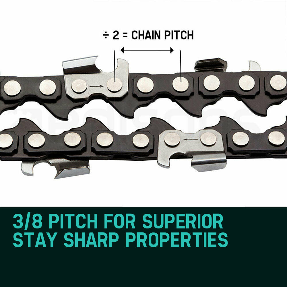 2 X 24 Chainsaw Chain 24in Bar Replacement Suits 72CC 76CC 82CC Saws - image5
