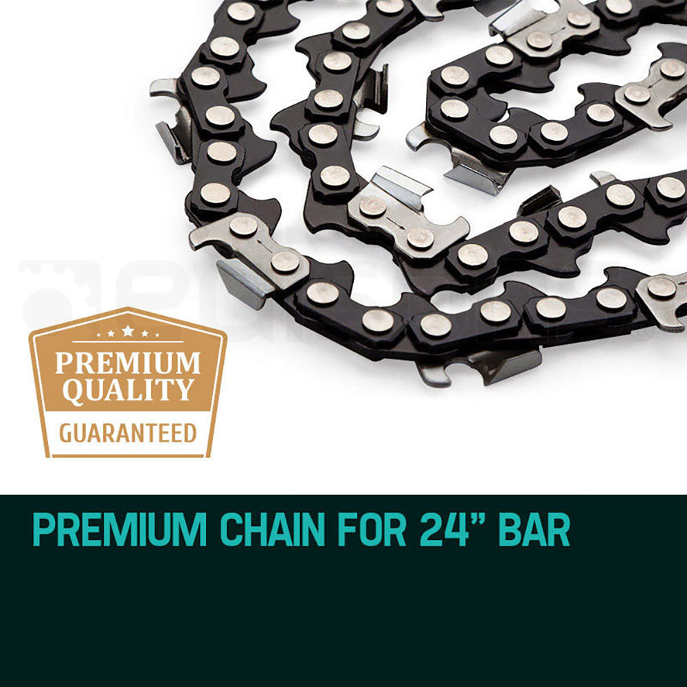 24 Baumr-AG Chainsaw Chain 24in Bar Replacement Suits 72CC 76CC 82CC Saws - image2