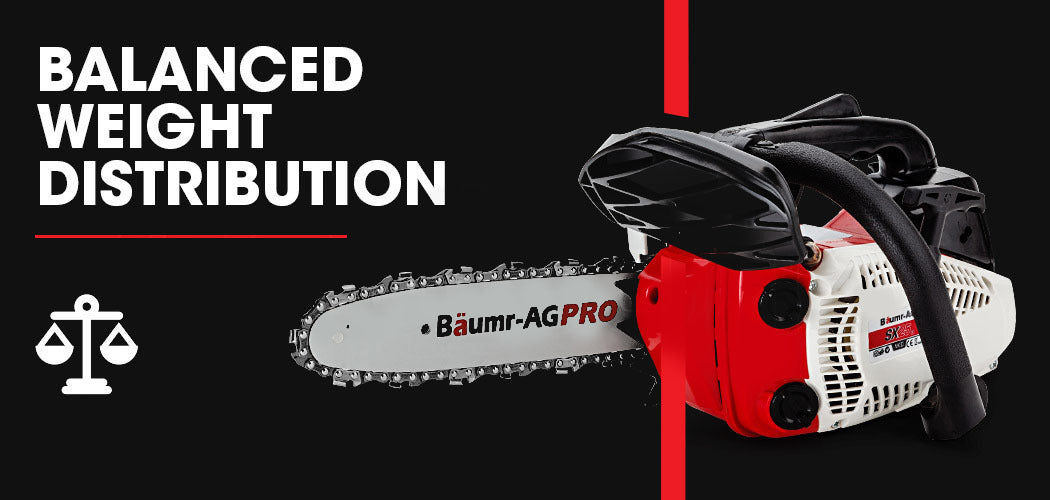 Baumr-AG 25CC Petrol Chainsaw Arborist 10 Bar Tree Pruning Garden Chain Saw - image9