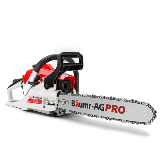 Baumr-AG 38CC Petrol Commercial Chainsaw 16 Bar E-Start 3.2 HP Chain Saw - image1