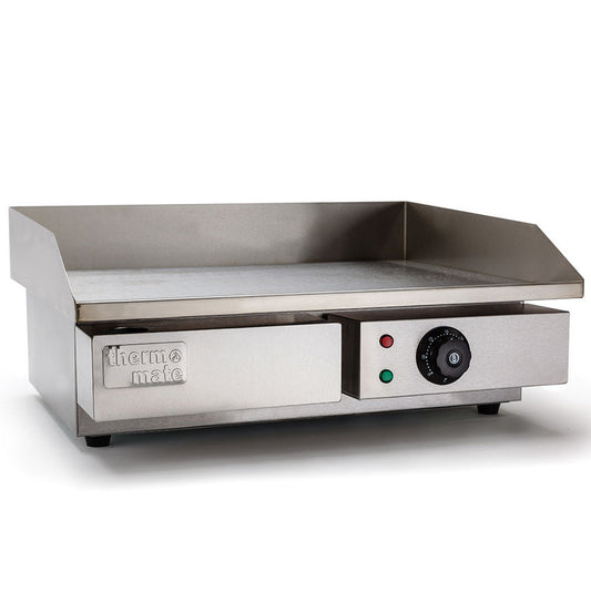 THERMOMATE Electric Griddle Grill BBQ Hot Plate Commercial Stainless Steel - image1