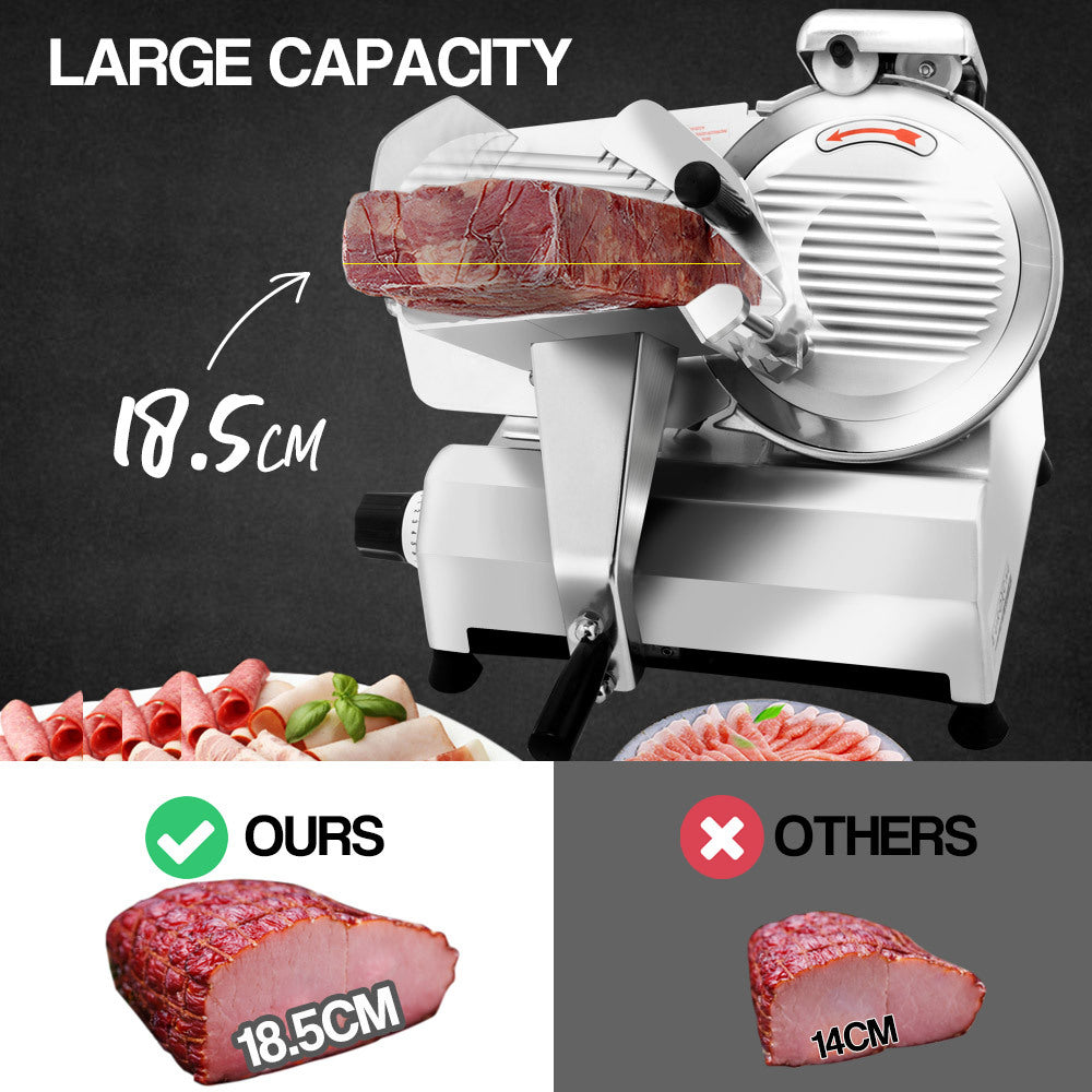 EuroChef Commercial 10 Meat Slicer Food Cutting Machine Electric Deli Shaver - image5