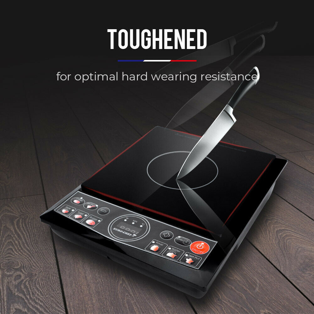 EuroChef Electric Induction Cooktop Portable Kitchen Cooker Ceramic Cook Top - image6