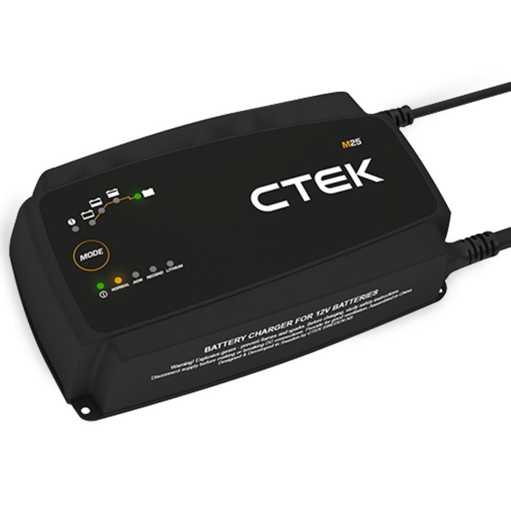 CTEK M25 Marine Boat Smart Battery Charger Lithium Mode AGM 12v CTEK-40-199 - image1