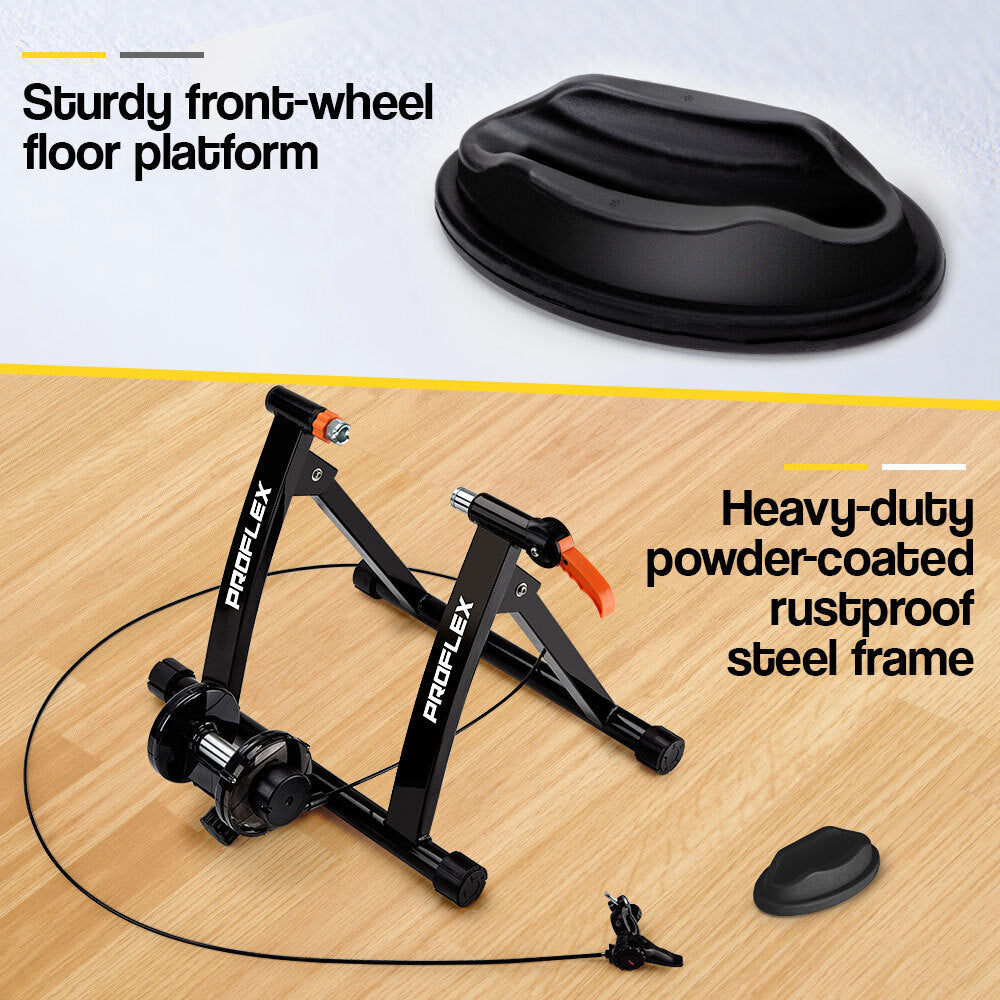 PROFLEX Indoor Bicycle Trainer - Bike Cycling Stationary Magnetic Stand Training - image3