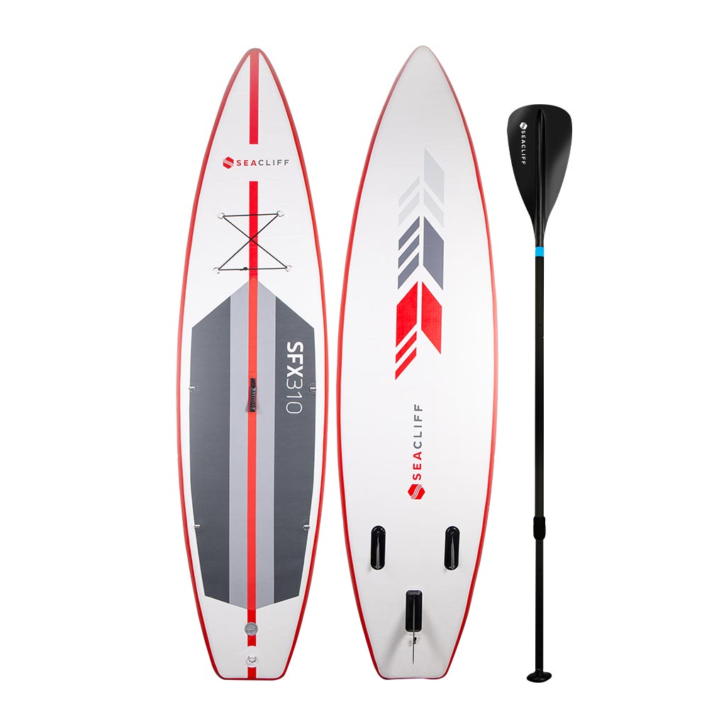 SEACLIFF Stand Up Paddle Board - Inflatable SUP Surf Kayak Paddleboard Race - image1