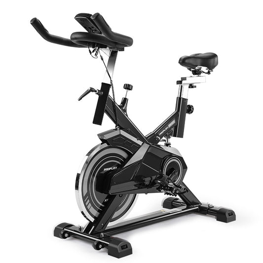 PROFLEX Spin Bike - Flywheel Commercial Gym Exercise Home Workout Grey - image1