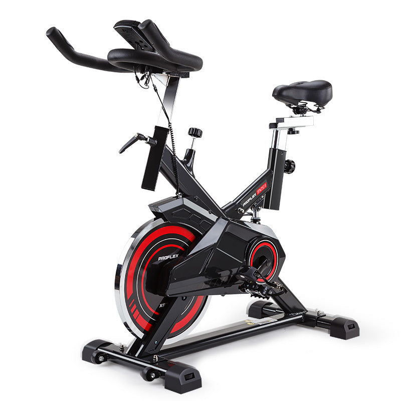 PROFLEX Commercial Spin Bike Flywheel Exercise Home Workout Gym - Red - image1