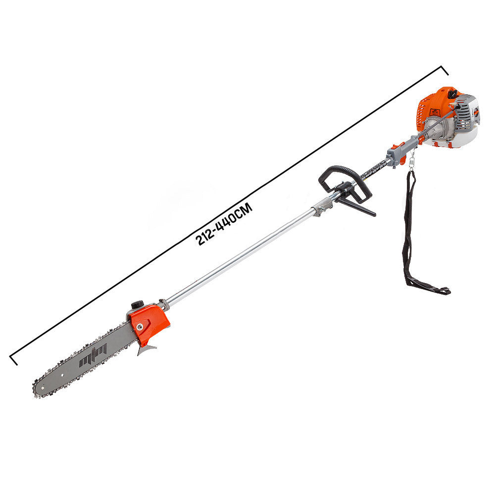 MTM 62CC Pole Chainsaw Saw Petrol Chain Tree Pruner Extended Extension Cutter - image6
