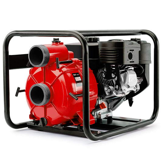 WARTON 8HP 3 Petrol Trash Water Transfer Pump Pressure Firefighting Irrigation - image1